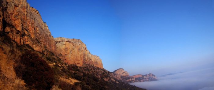 Panoràmica del Montroig